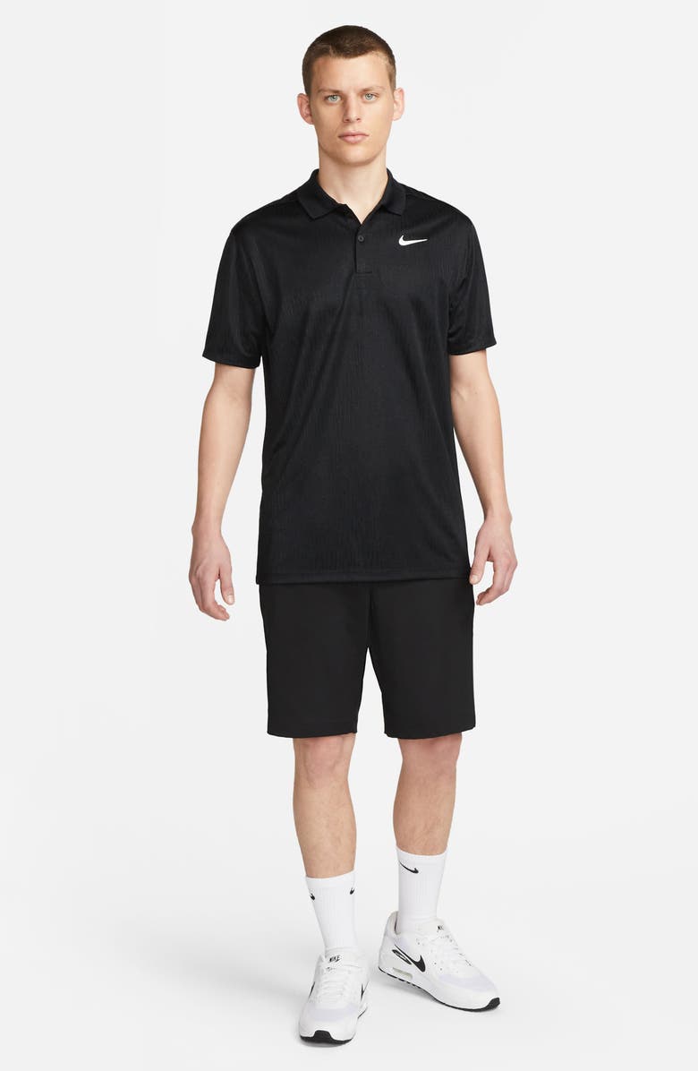 Nike Golf Dri-FIT Victory+ Broken Stripe Print Performance Golf Polo, Alternate, color, 