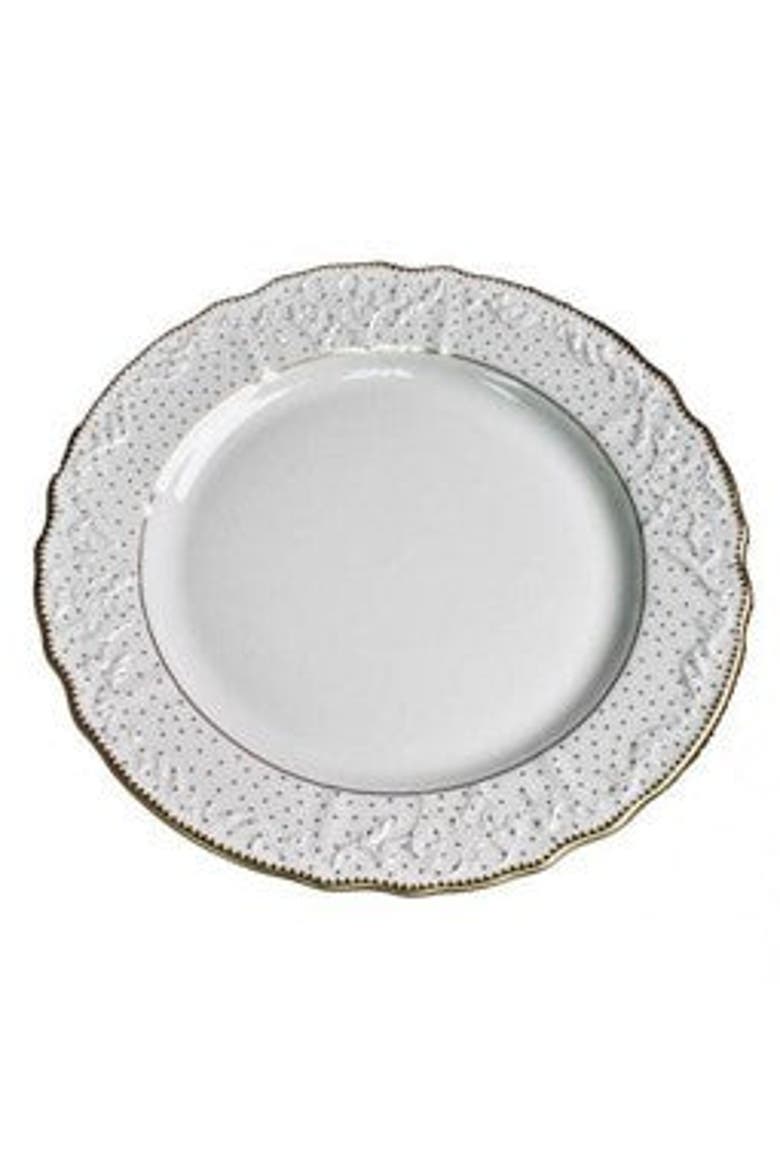 Simply Anna Dinner Plate, Main, color, Polka Dot