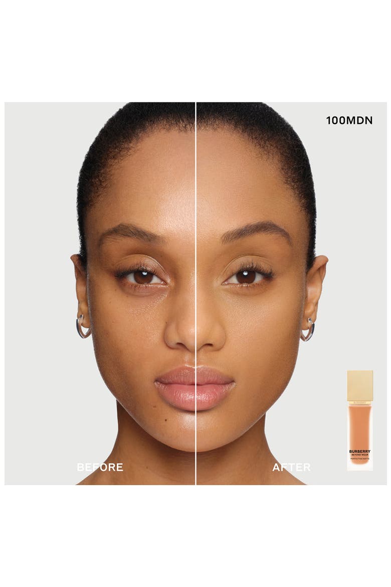 Beyond Wear Perfecting Matte Foundation, Alternate, color, 100 MEDIUM DEEP NEUTRAL