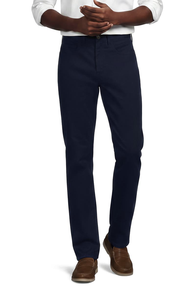 Travel Kit Comfort Waist Classic Straight Fit 5 Pocket Pant, Main, color, Radiant Navy