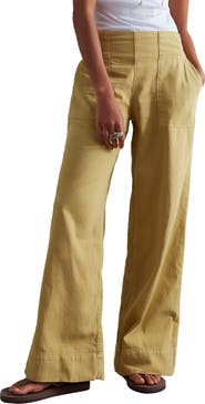 Free People Breezy Wide Leg Jeans