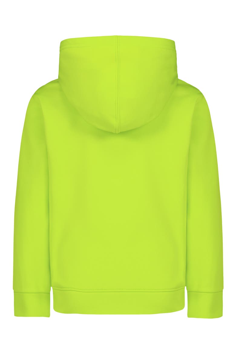 Kids' Logo Embossed Hoodie, Alternate, color, GREEN CITRINE