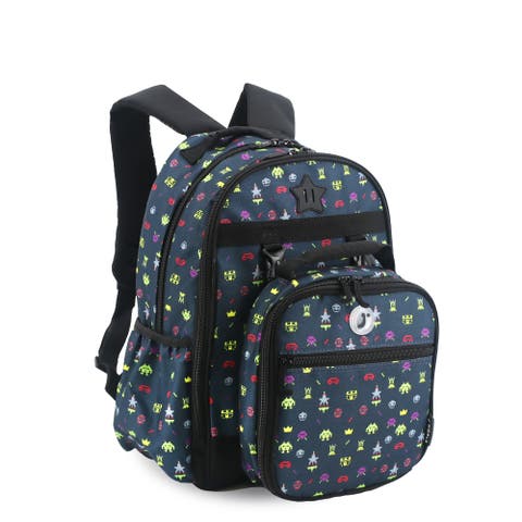 Duet Kid's 16" Backpack With Detachable Lunch Box For School