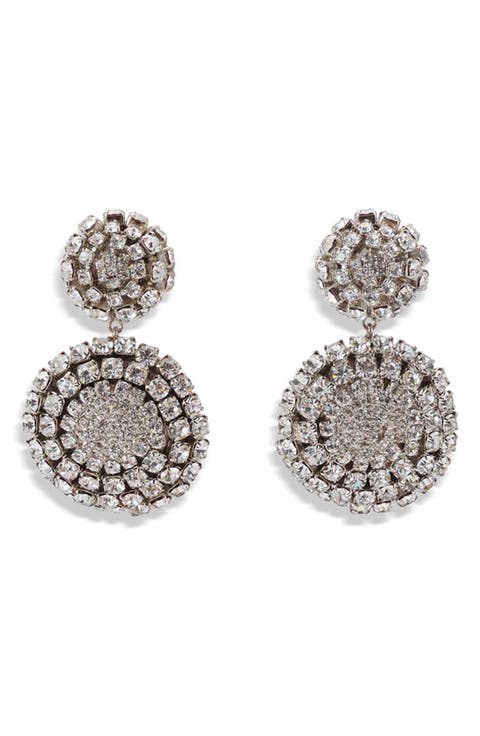Zoe Crystal Drop Earrings