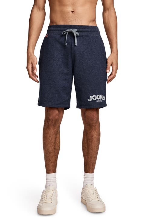Men's Lightweight Cotton Blend Fleece 8.5" Short