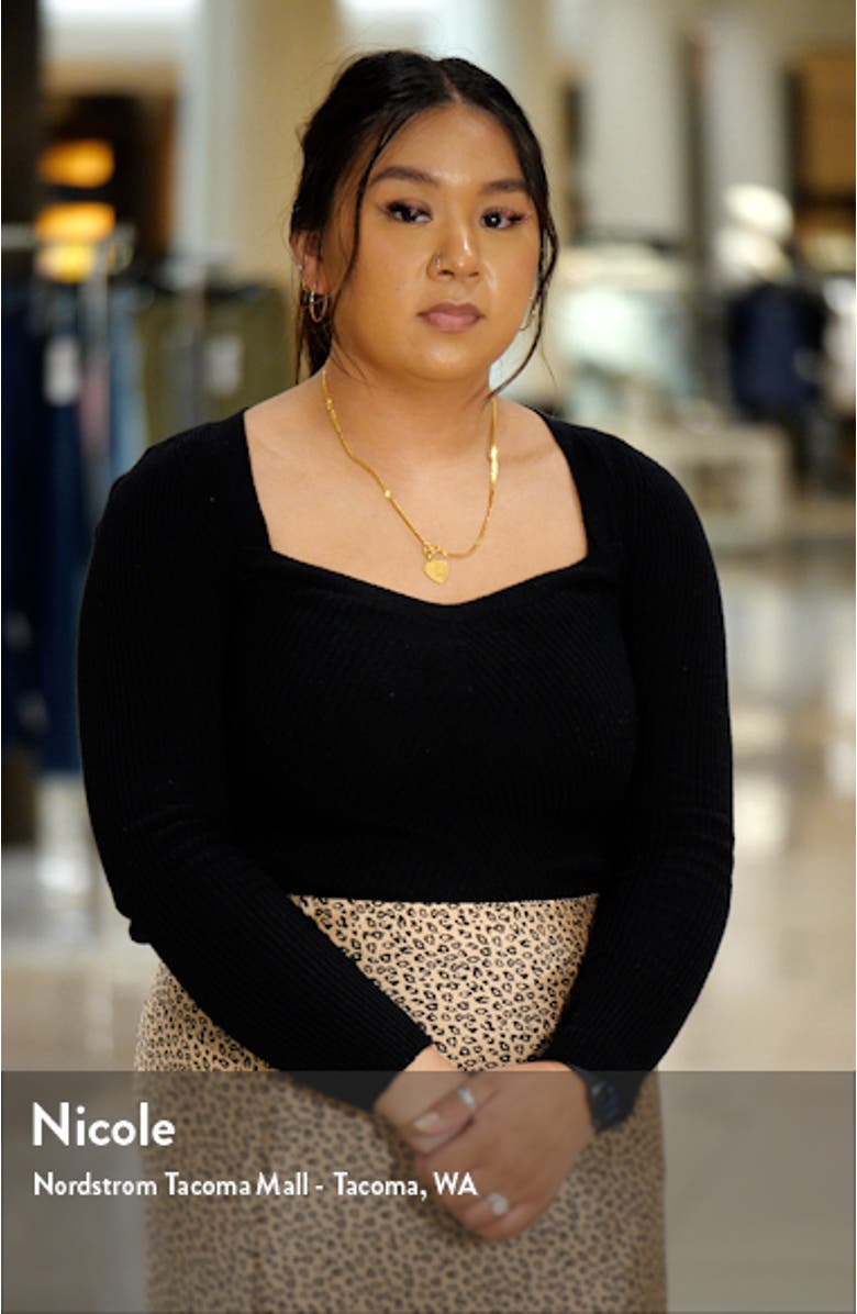 Floral Cap Sleeve Midi Sheath Dress, sales video thumbnail