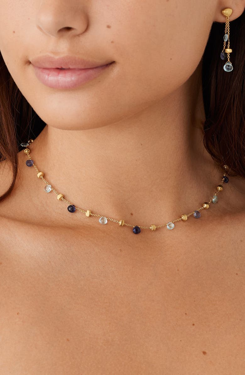 Marco Bicego Paradise Necklace, Alternate, color, Gold