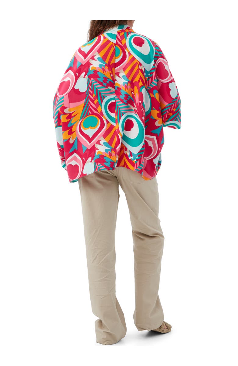 Trina Turk Concourse Oversized Surplice Top, Alternate, color, 