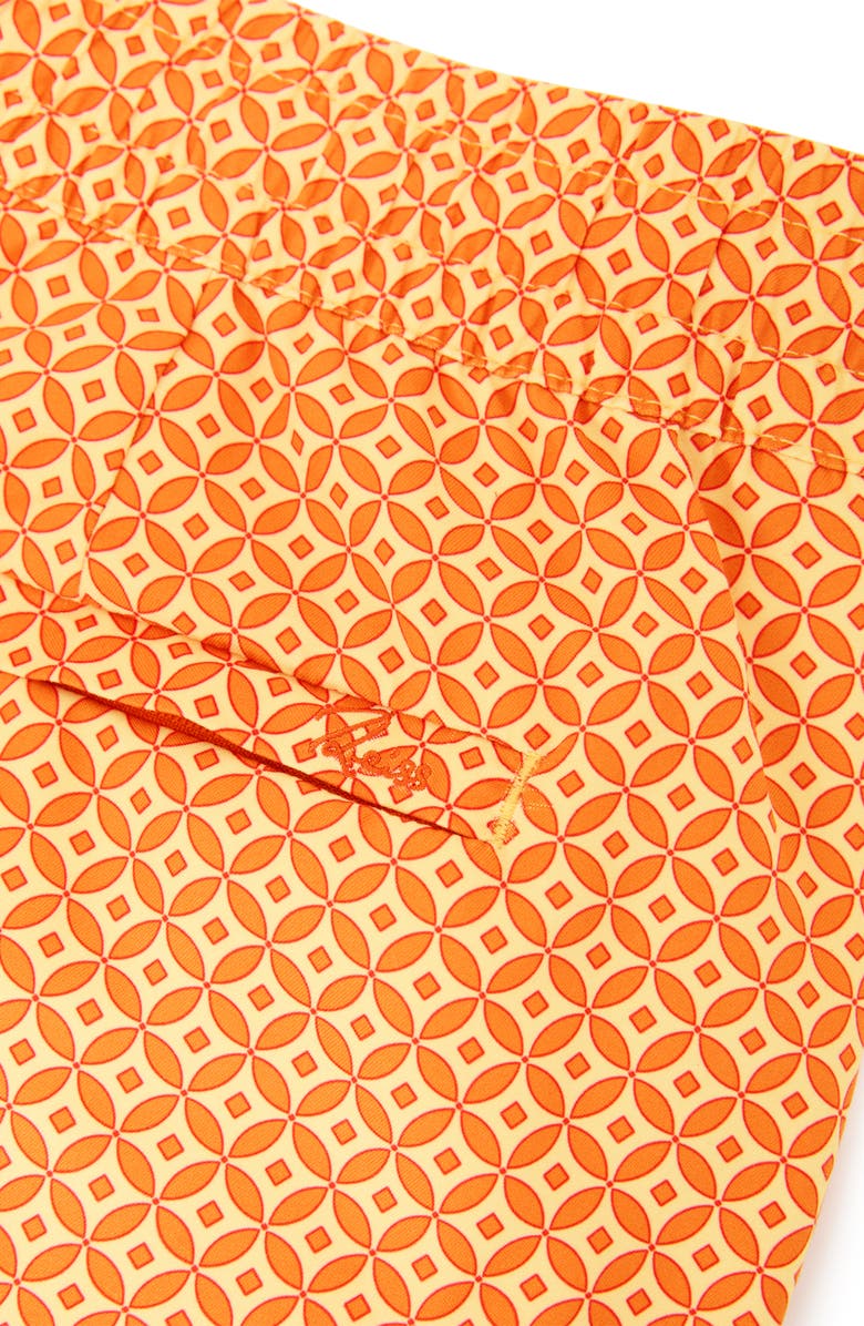 Reiss Oreint Swim Trunks, Alternate, color, Tangerine Orang