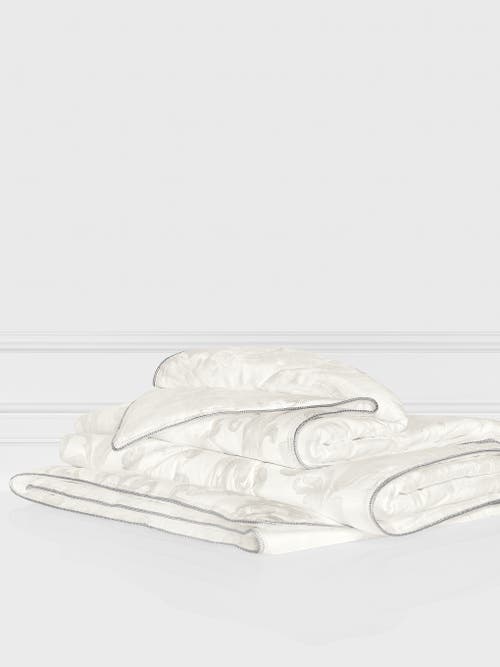 Togas Infinity Mulberry Silk Comforter In White