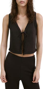 MANGO Nati Sleeveless Knit Top