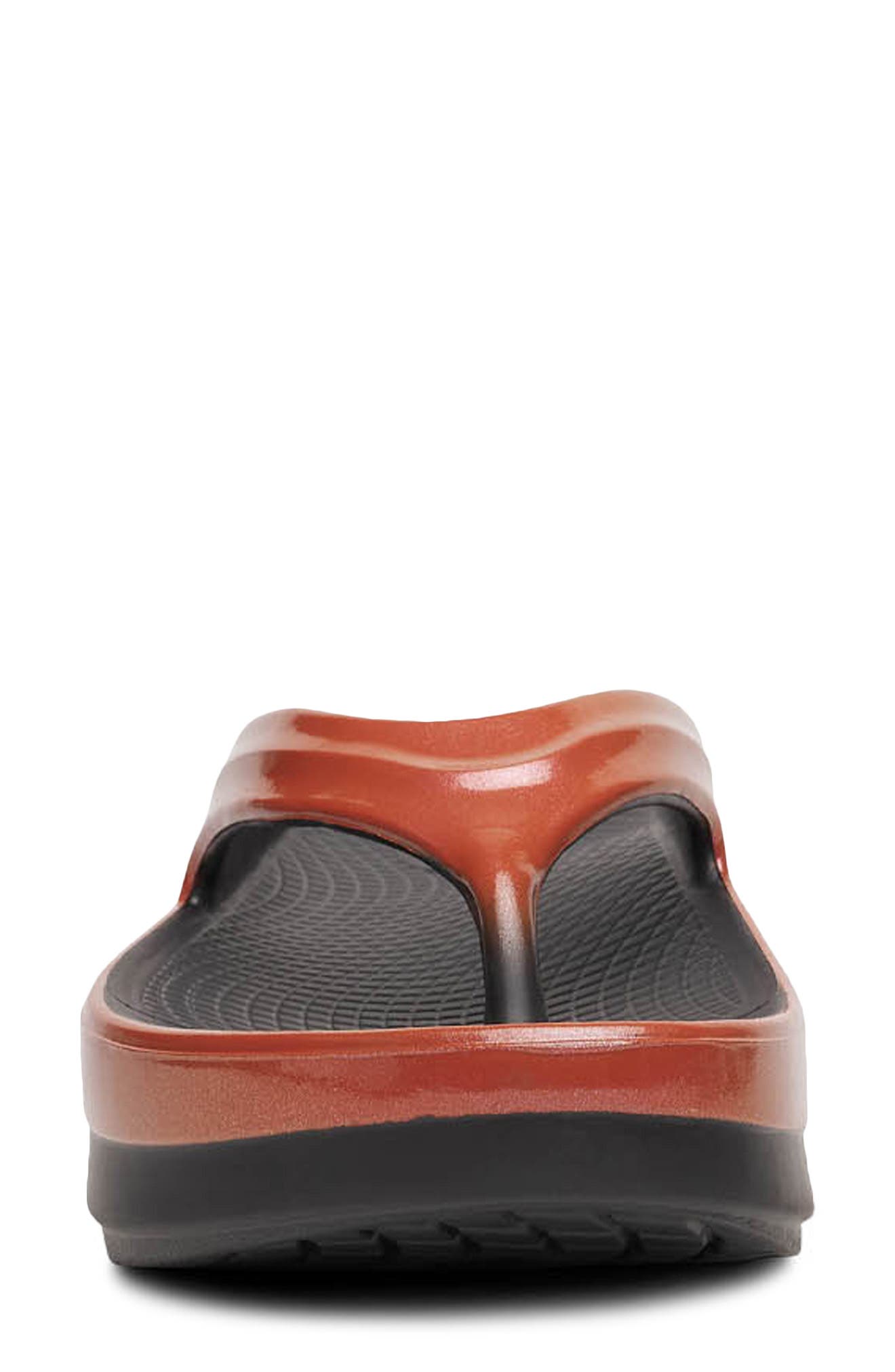 Oomega Oolala Luxe Flip Flop, Alternate, color, COPPER