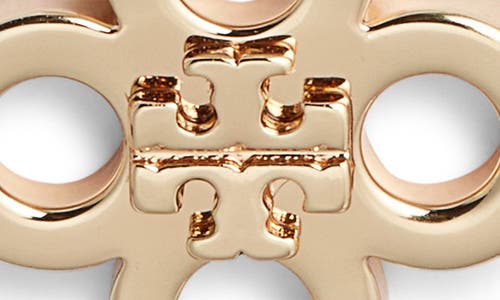 Tory Burch Kira Clover Linear Earrings In Tory Gold/mother Of Pearl