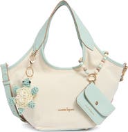 Nanette Lepore Canvas Scoop Satchel