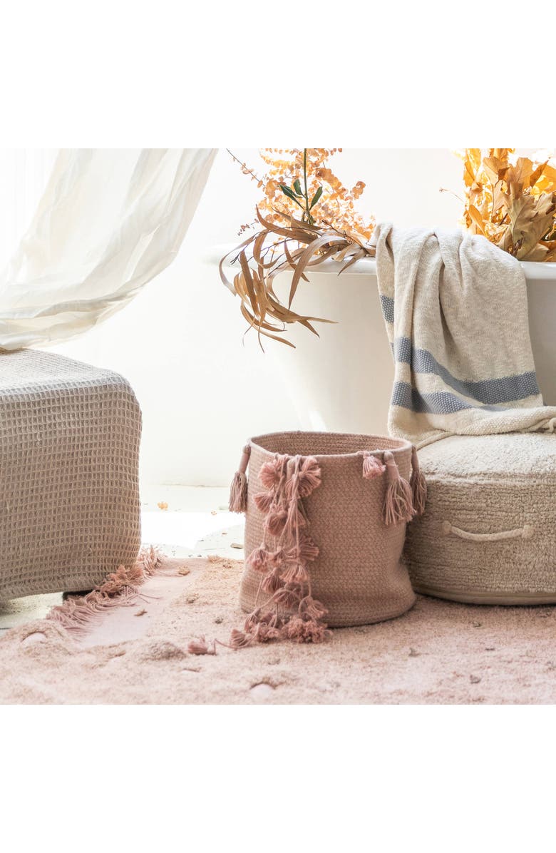 Lorena Canals Basket Woody, Alternate, color, Vintage Nude Linen