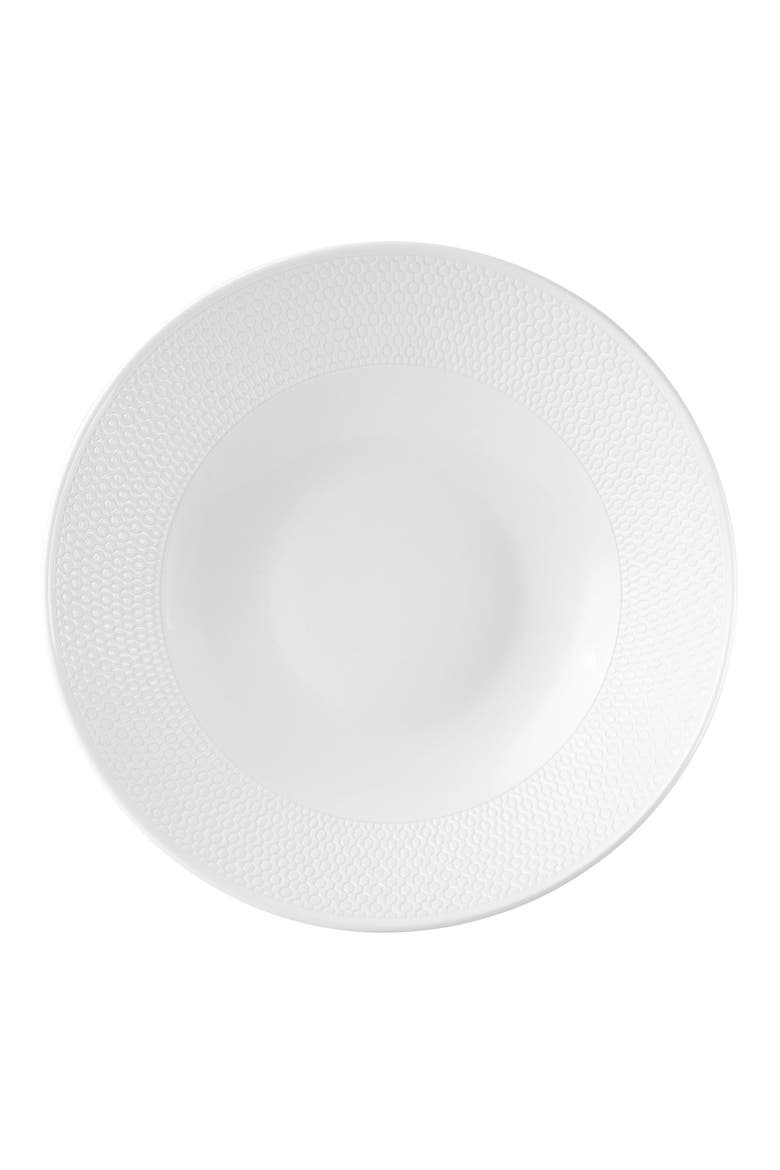Gio Bone China Pasta Bowl, Main, color, WHITE