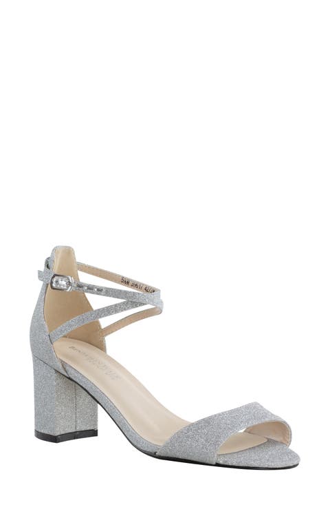 Jackie Block Heel Sandal (Women)