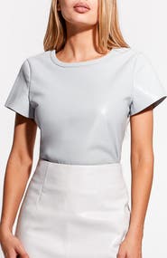 AS by DF New Guard Recycled Leather Tee