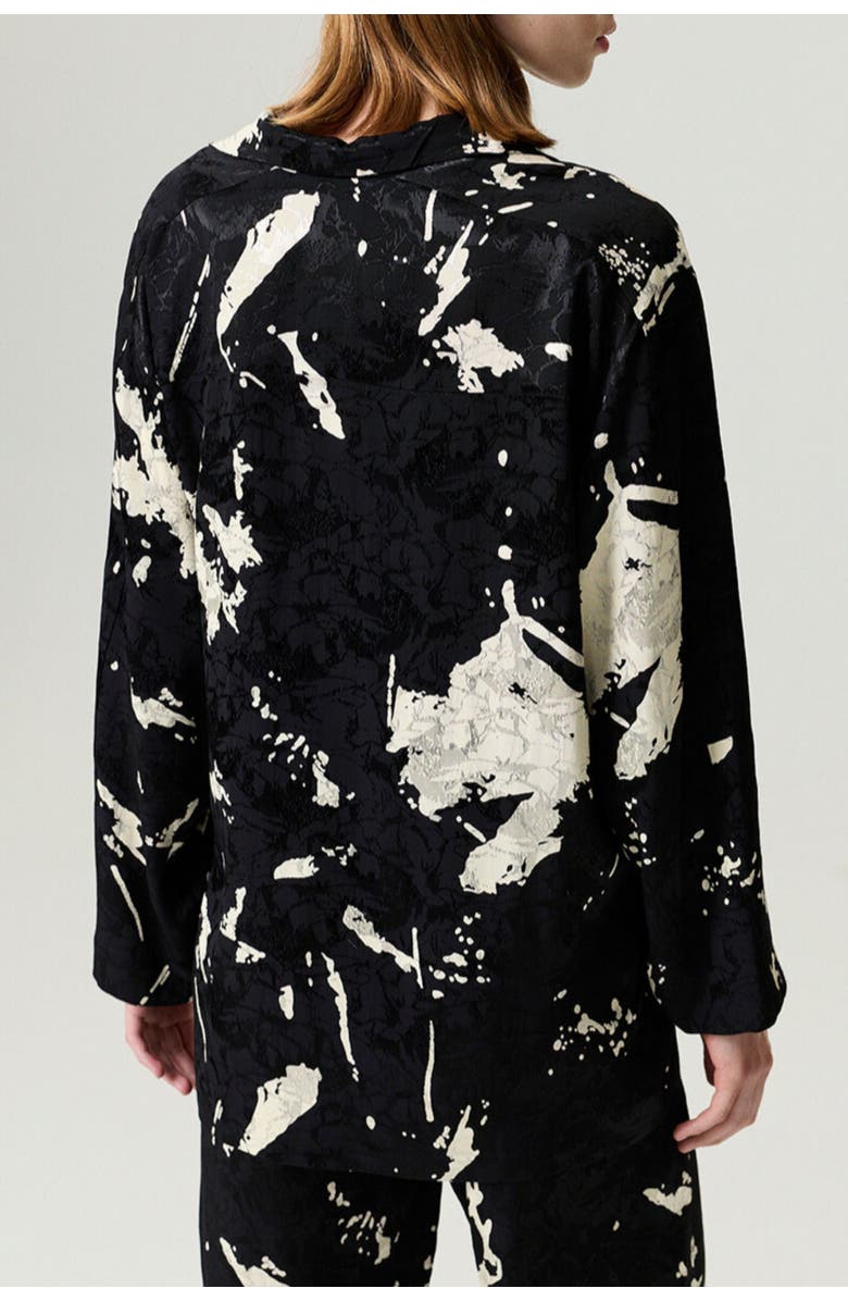 Nocturne Belted Detail Jacket, Alternate, color, Multi-Colored