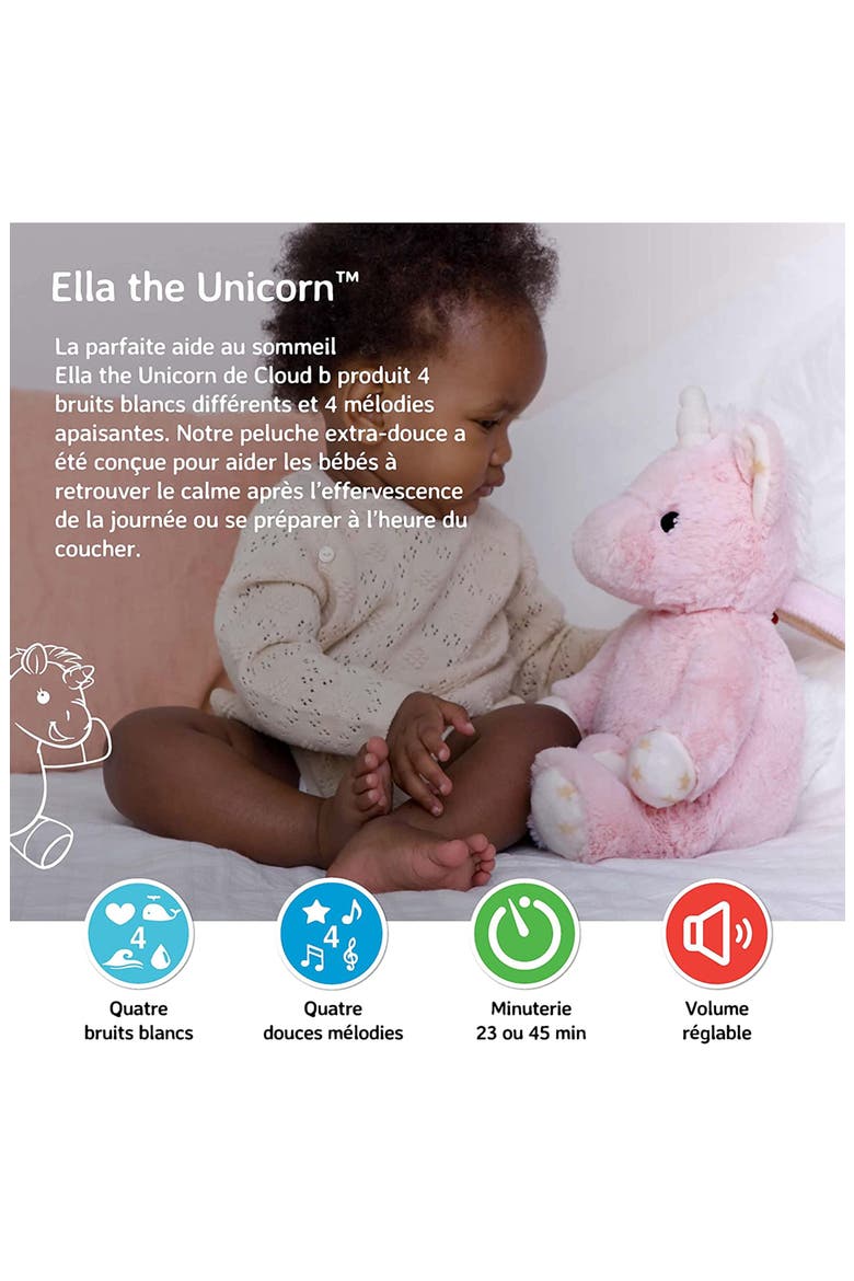 Ella the Unicorn™ Soothing Sound Machine, Alternate, color, PINK