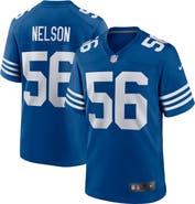 Nike Men's Nike Quenton Nelson Royal Indianapolis Colts Alternate Game Jersey