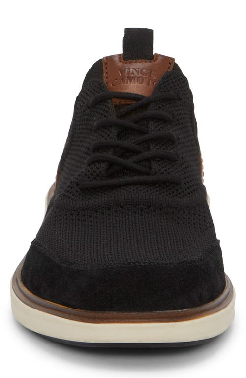 Vince Camuto Haldane Knit Oxford In Black
