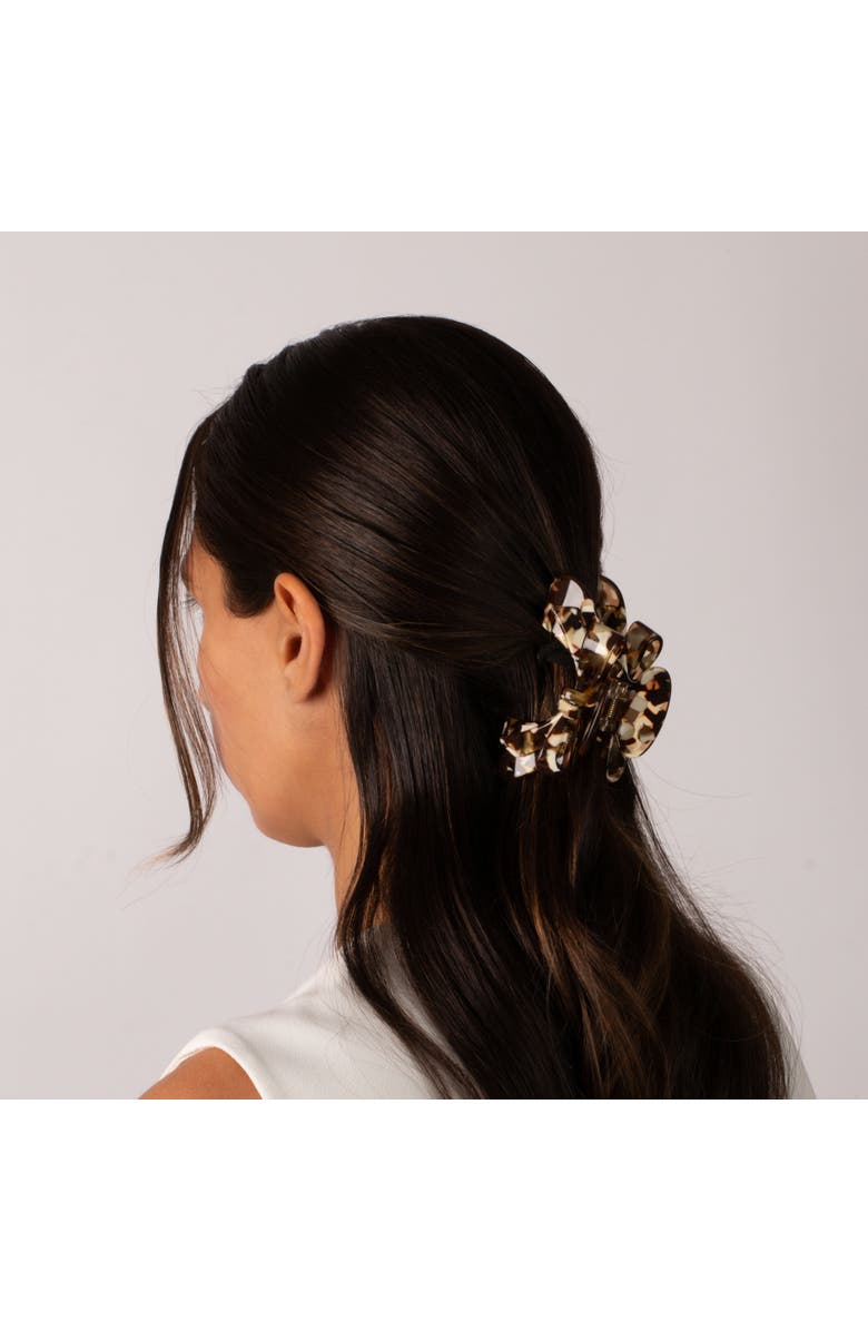 BY ADINA EDEN Large Open Bow Tie Hair Claw Clip, Alternate, color,
