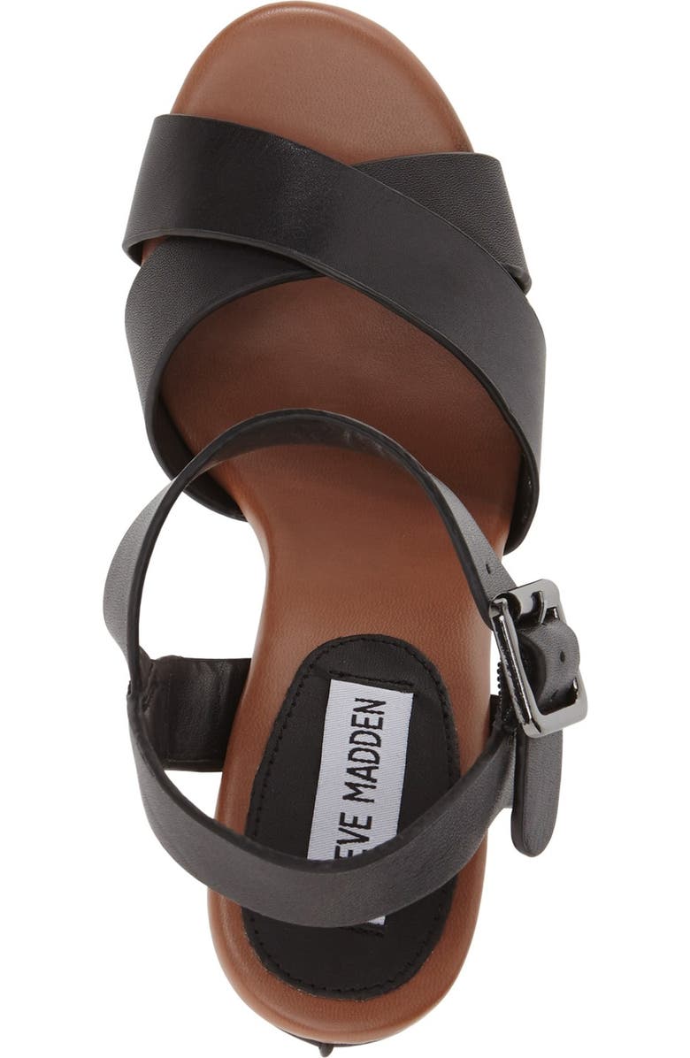 Steve Madden 'Keviee' Wedge Sandal, Alternate, color,