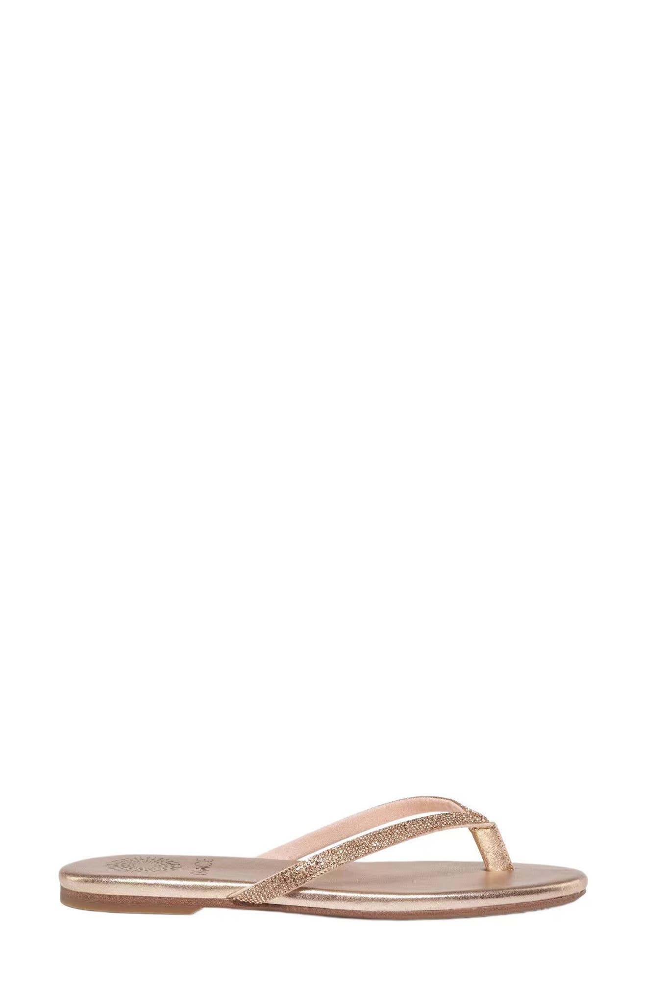 Sunset Flip-Flop Sandal, Alternate, color, CHAMPAGNE