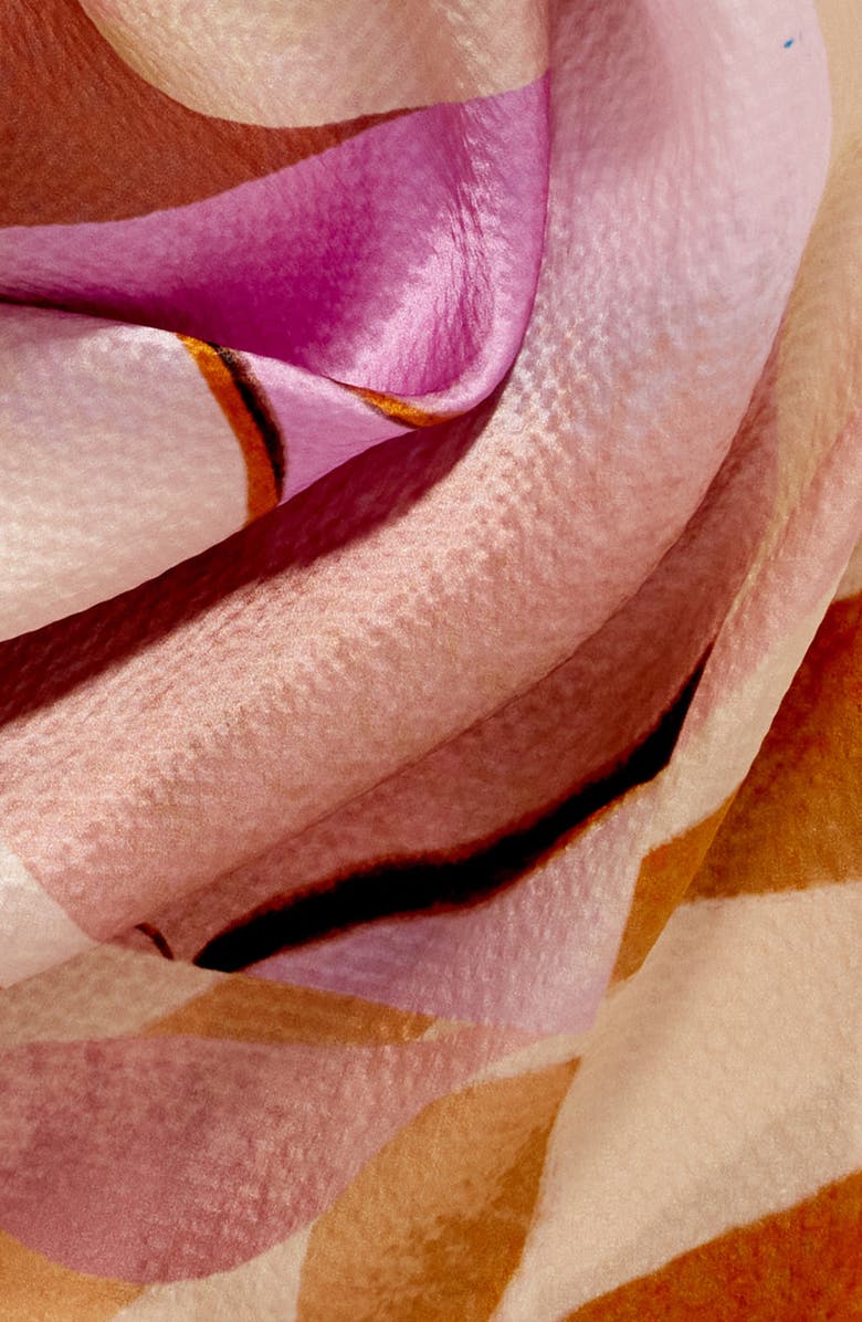 Nordstrom Oversized Silk Square Scarf, Alternate, color, 