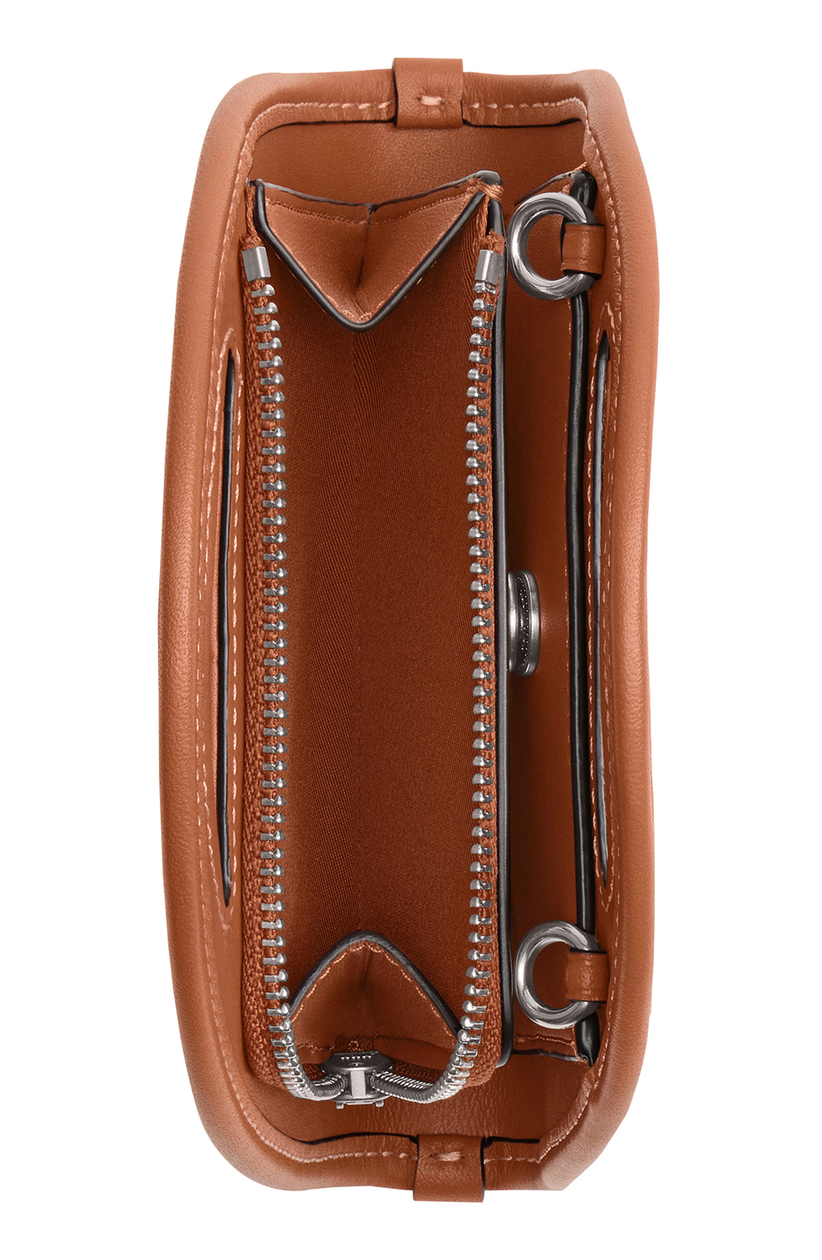 COACH Crystal Signature Jacquard Top Handle Card Holder, Alternate, color, 