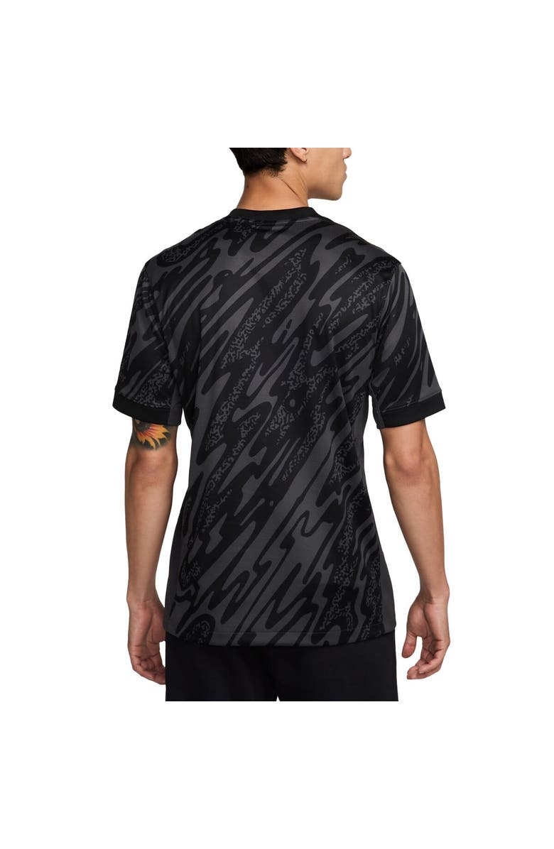 Nike Men's Nike  Anthracite Brazil National Team 2024 Goalkeeper Replica Stadium Jersey, Alternate, color, Anthracite