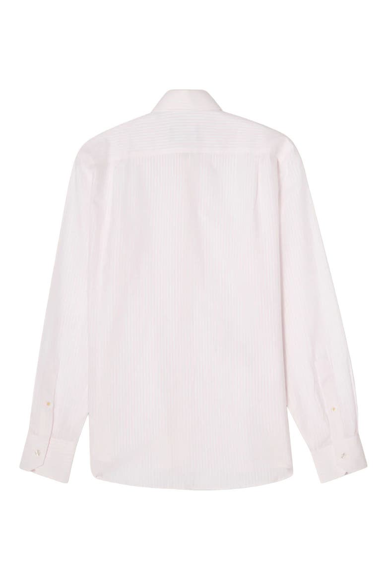 Reynolds Dobby Stripe Contemporary Fit Shirt, Alternate, color, Pale Pink