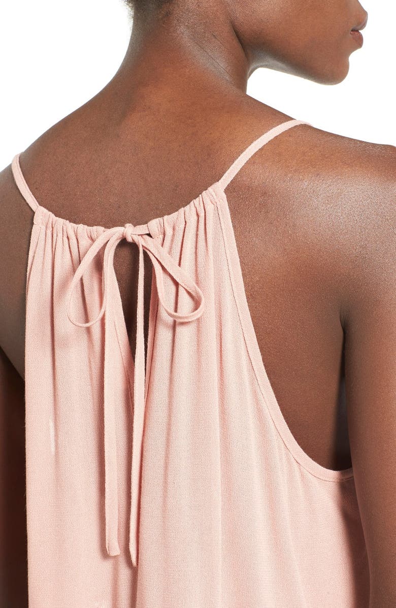 ASTR the Label ASTR Crochet Trim Babydoll Camisole, Alternate, color,