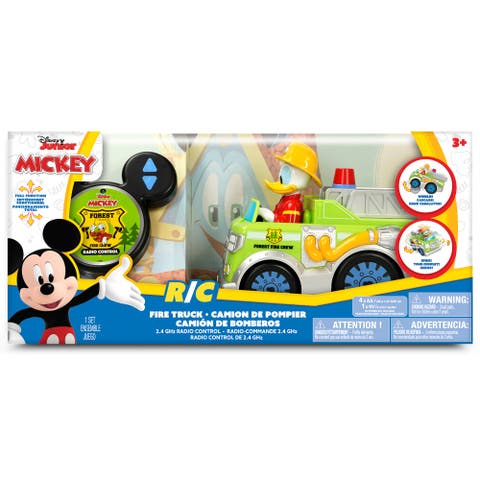 9 Inch R/C Donald Duck Firetruck Forest Services