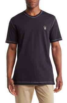 Robert Graham Damien Short Sleeve V-Neck T-Shirt