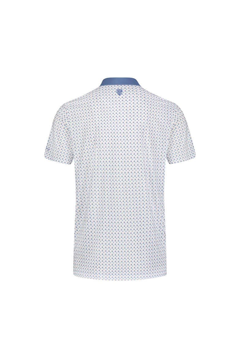 Geo Tech Jersey Golf Polo, Alternate, color, WHITE