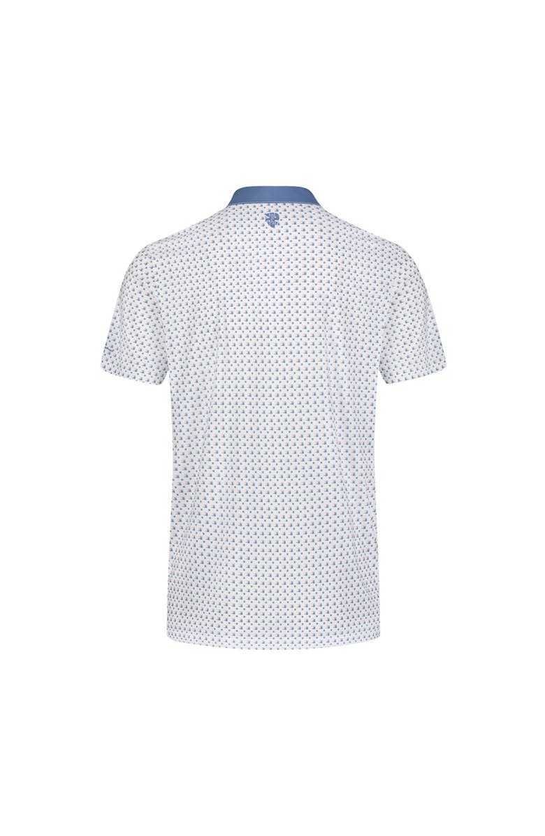 Ben Sherman Geo Tech Jersey Golf Polo, Alternate, color, White
