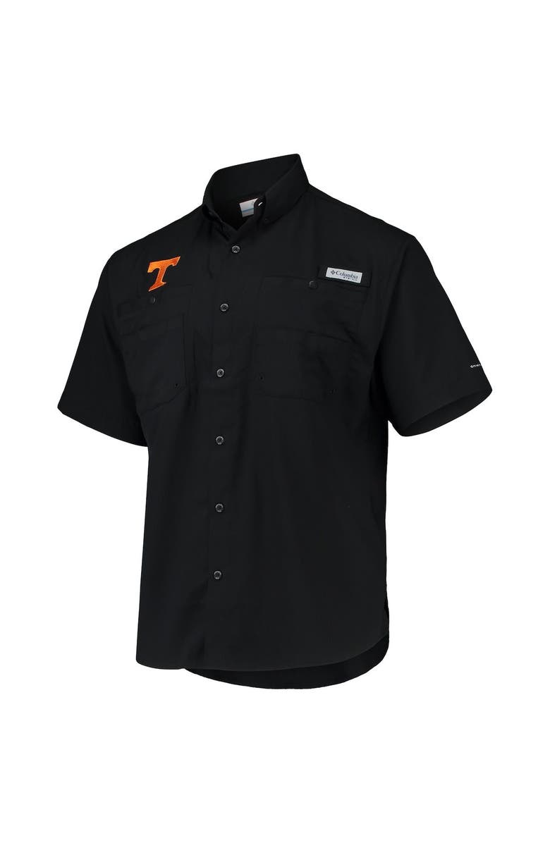 Columbia Men's Columbia Black Tennessee Volunteers PFG Tamiami Omni-Shade Button-Down Shirt, Alternate, color,