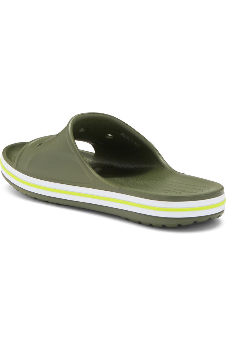CROCS Bayaband Slide Sandal, Alternate, color, Army Green