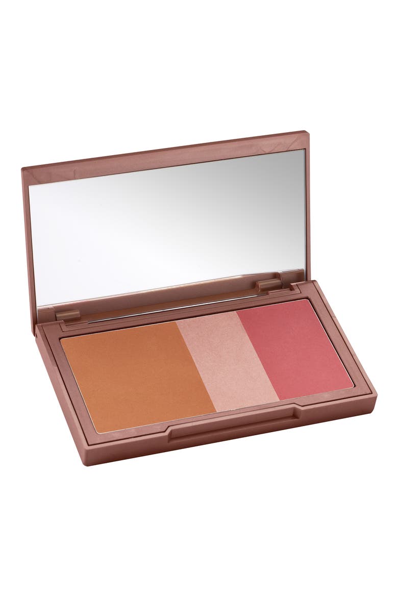 Naked Flushed Bronzer, Highlighter & Blush Palette, Main, color, NAKED