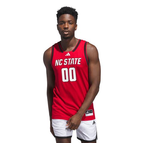 Men
s adidas #00 Red NC State Wolfpack Replica Swingman Jersey