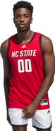 adidas Men's adidas #00 Red NC State Wolfpack Replica Swingman Jersey