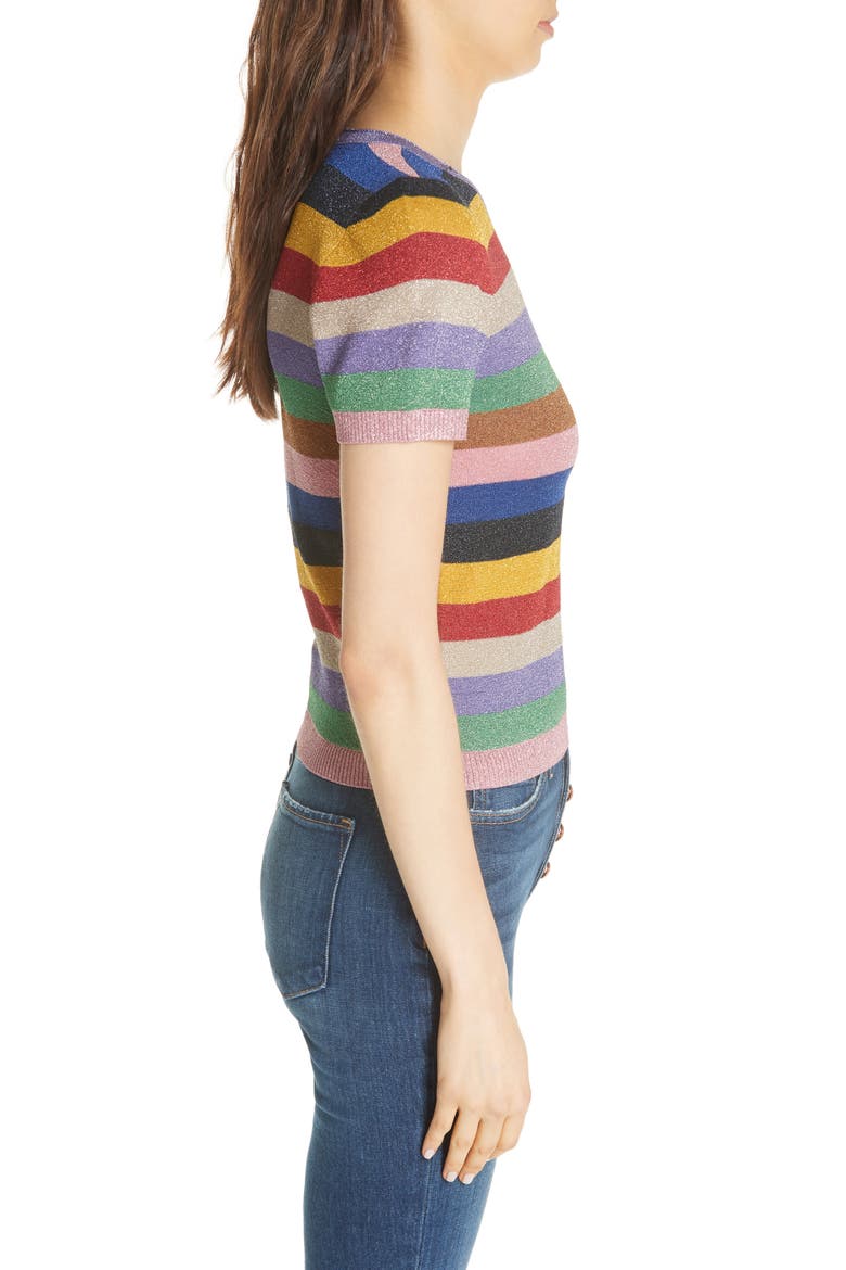 Baylor Stripe Top, Alternate, color, MULTI