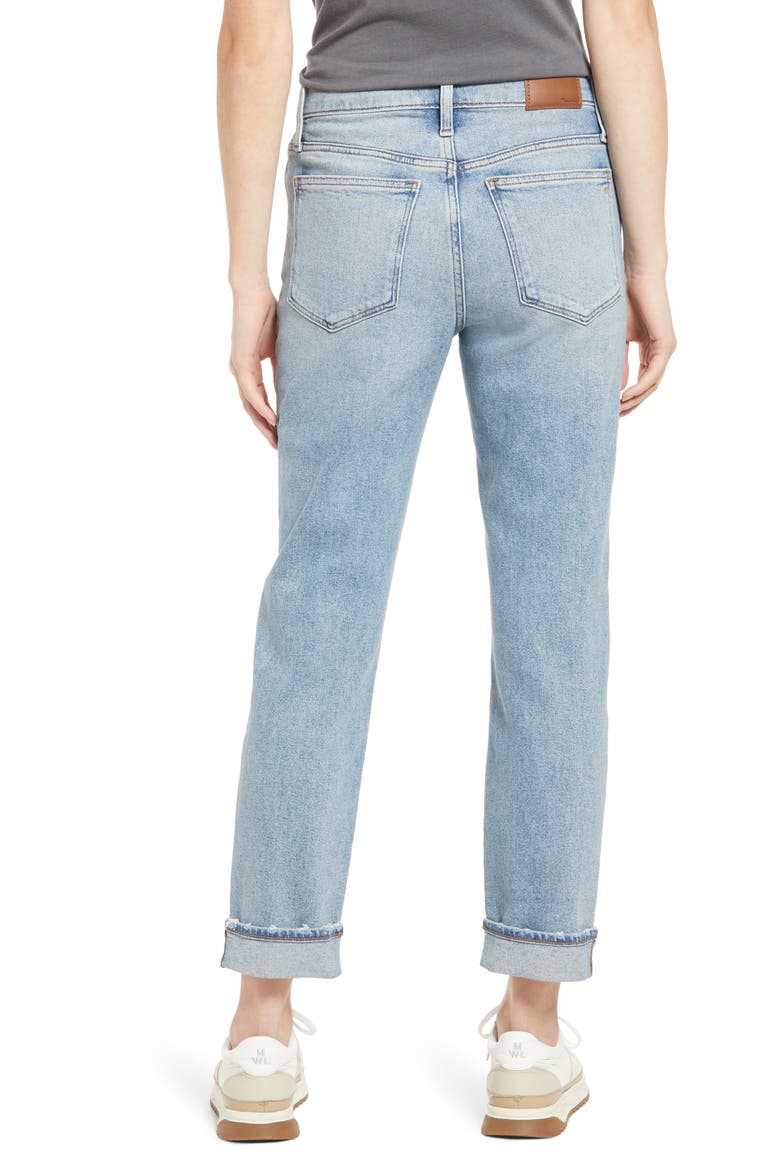 Roadtripper High-Rise Slim Boyjeans, Alternate, color, EDENWALD WASH