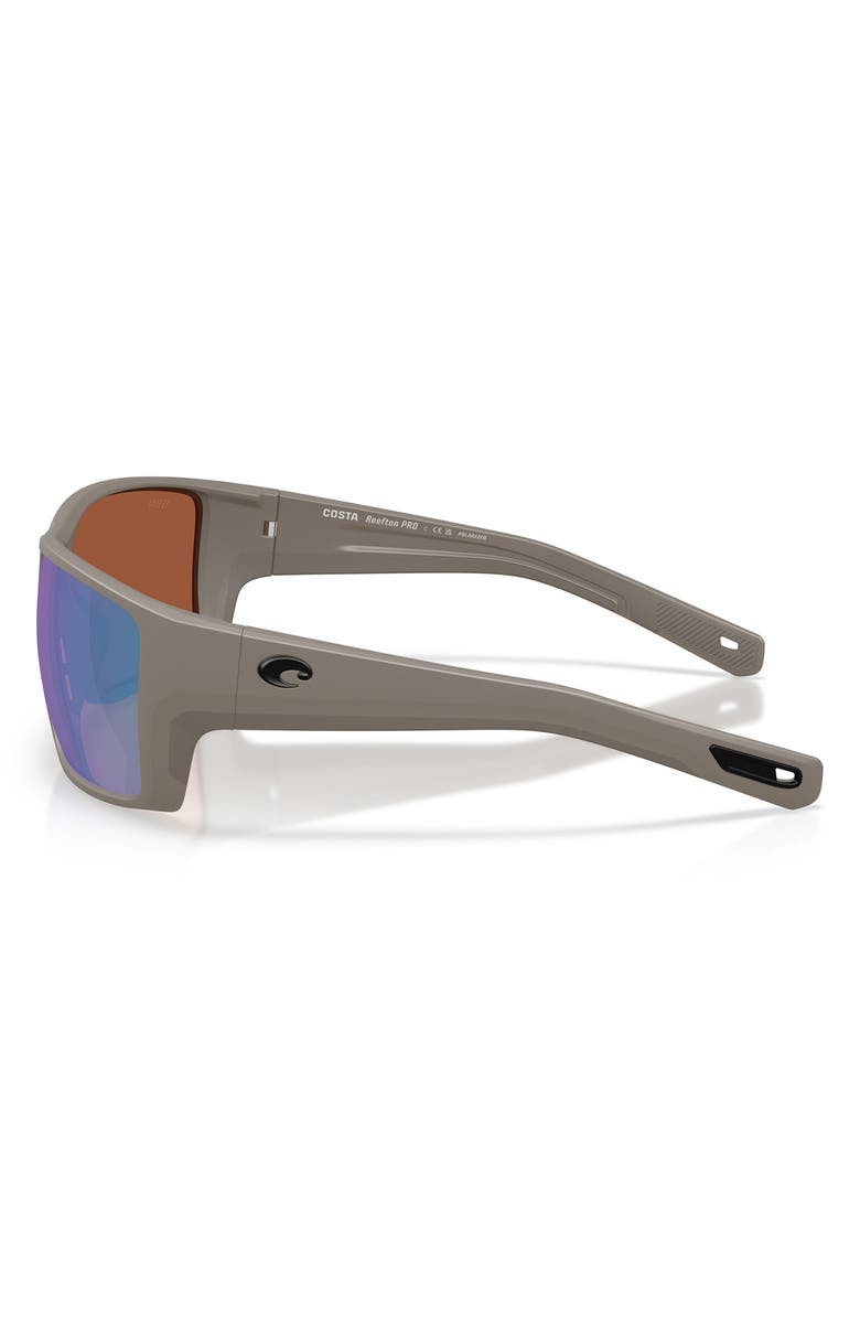 Costa Del Mar Reefton Pro 63mm Sunglasses, Alternate, color, Matte Olive Shale / Green