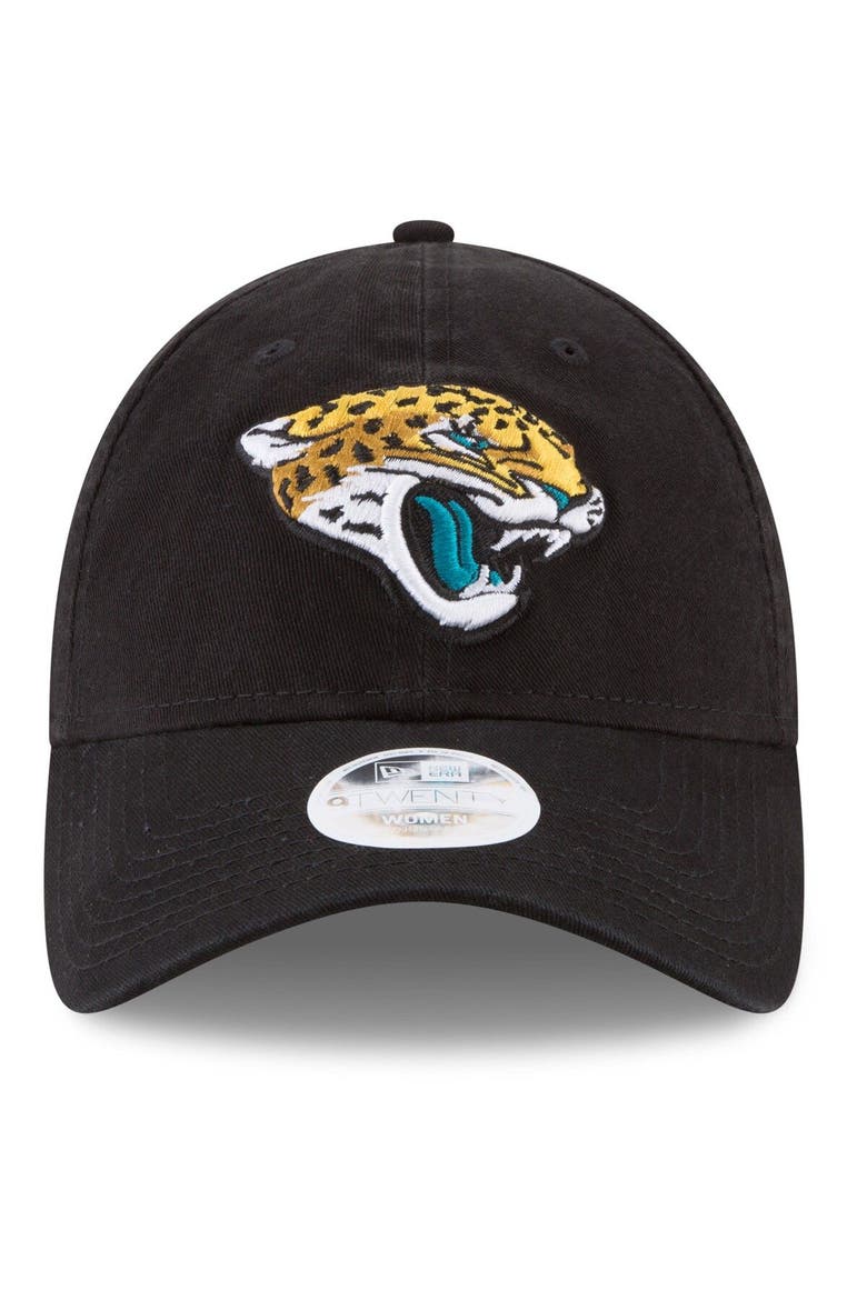 Women's New Era Black Jacksonville Jaguars Core Classic Primary 9TWENTY Adjustable Hat, Alternate, color, Black