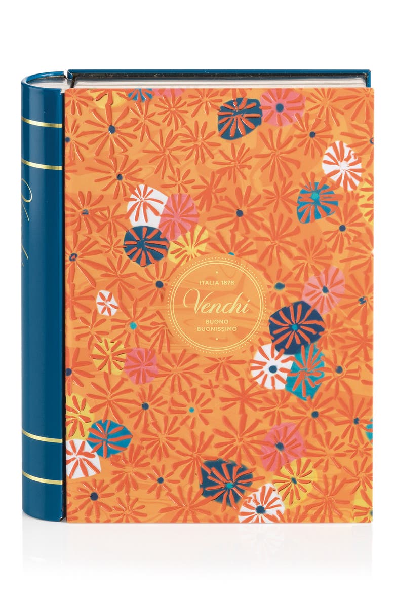 Maxi Murrine Gift Book with Assorted Chocolates, Alternate, color, BLUE/ ORANGE