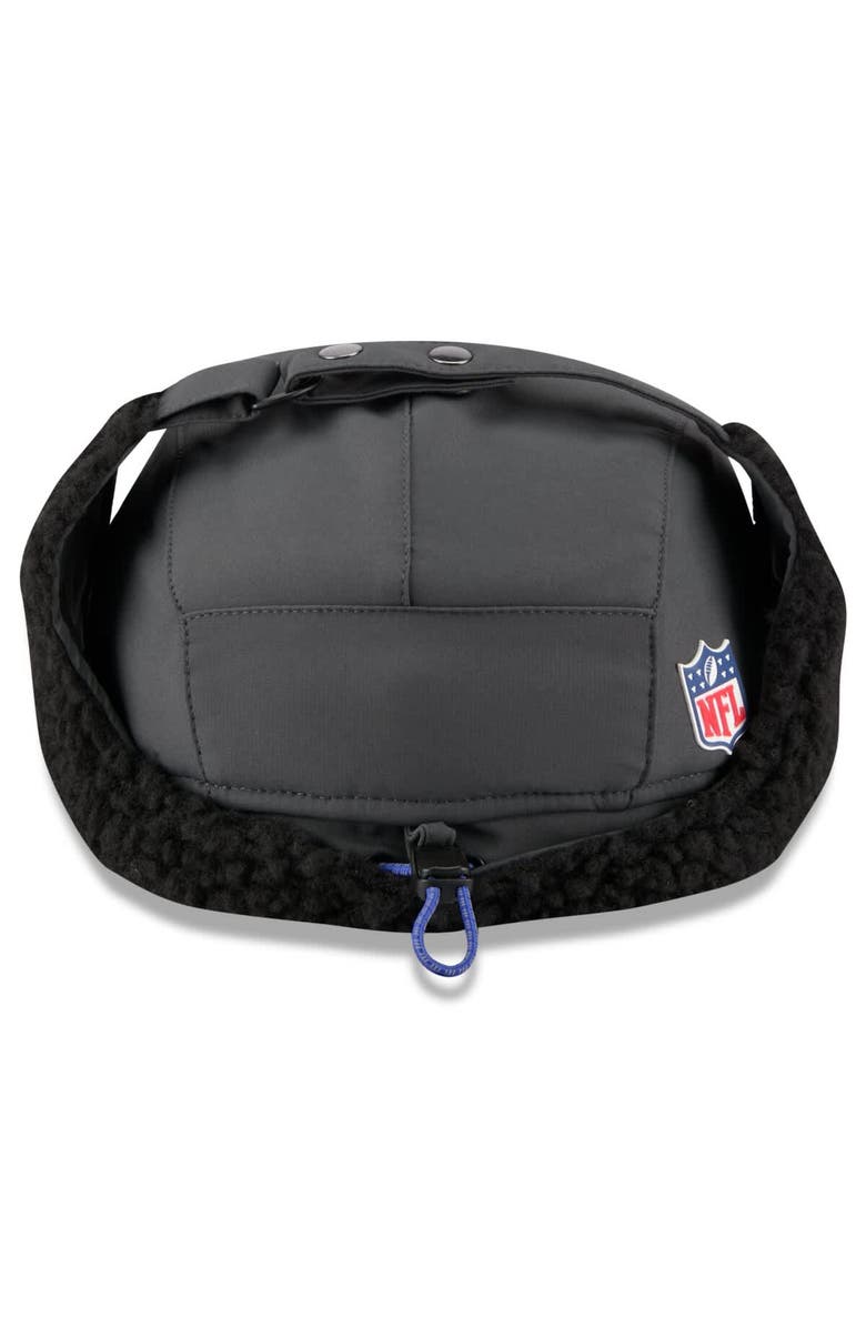New Era Men's New Era Charcoal New York Giants 2025 Sideline Cold Weather Runner Dog Ear Adjustable Hat, Alternate, color, Charcoal