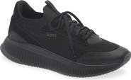 BOSS Titanium Evo Leather Sneaker